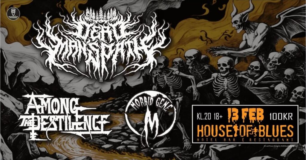 Mörker över Borlänge poster, 13 Feb, House of Blues